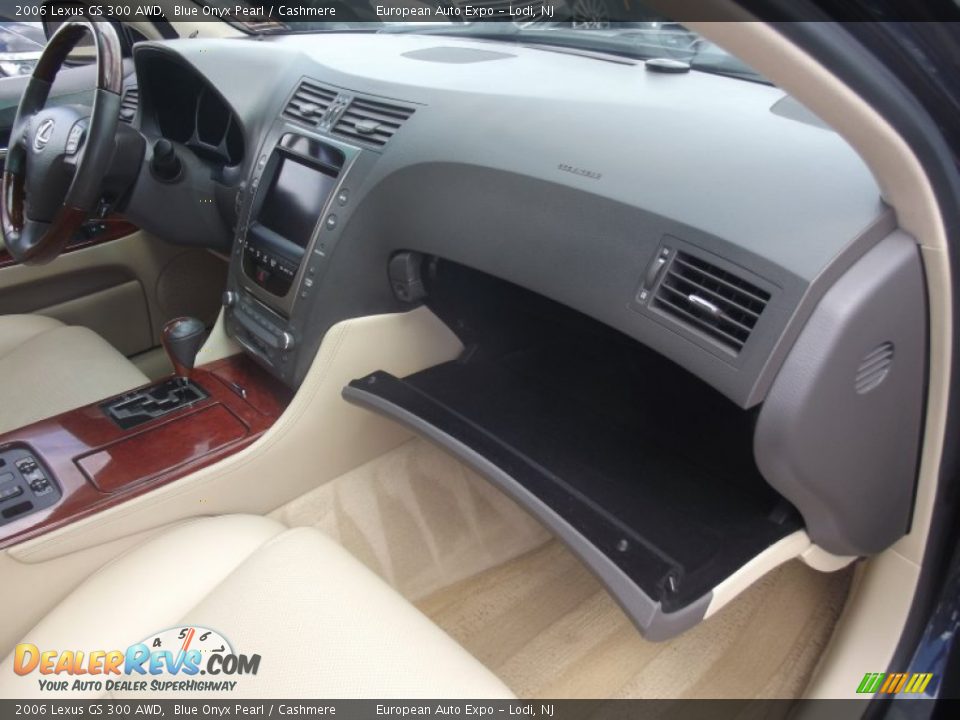 2006 Lexus GS 300 AWD Blue Onyx Pearl / Cashmere Photo #32