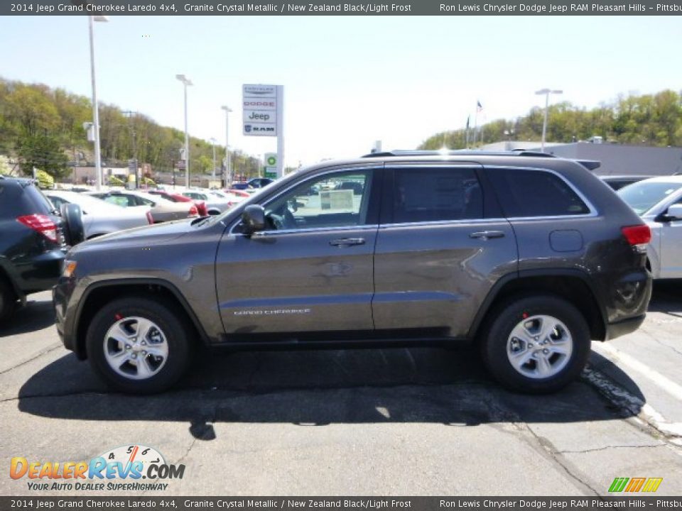 2014 Jeep Grand Cherokee Laredo 4x4 Granite Crystal Metallic / New Zealand Black/Light Frost Photo #2