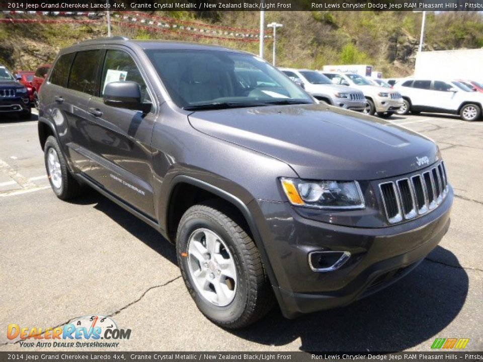 2014 Jeep Grand Cherokee Laredo 4x4 Granite Crystal Metallic / New Zealand Black/Light Frost Photo #7
