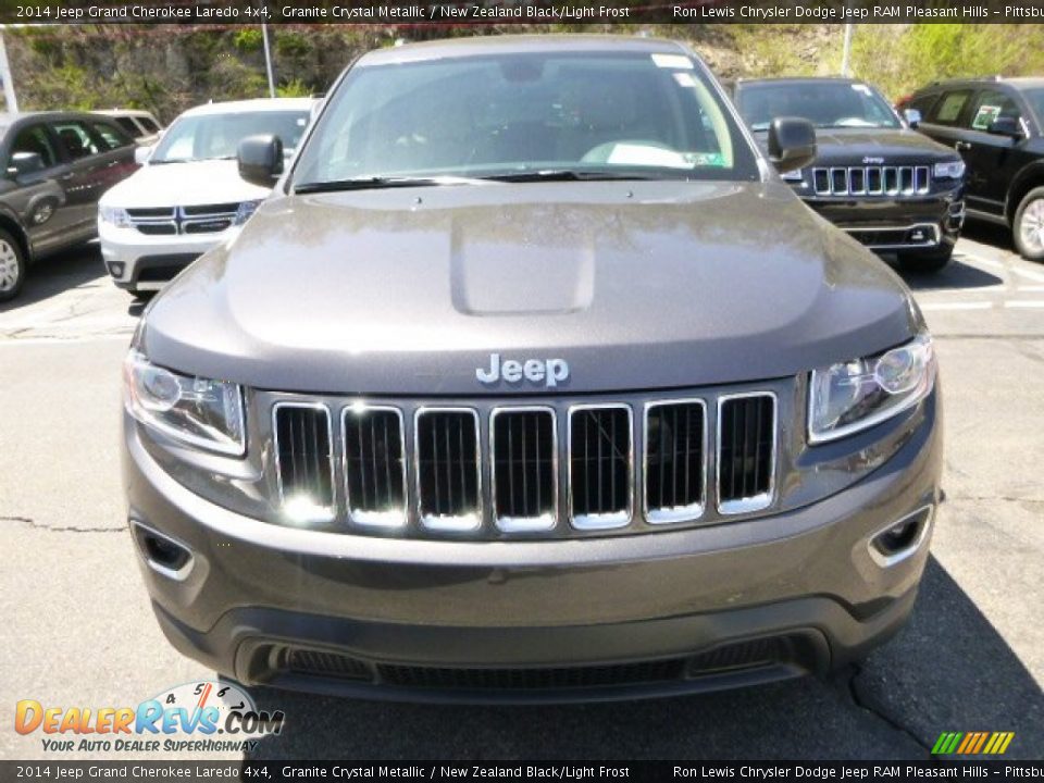 2014 Jeep Grand Cherokee Laredo 4x4 Granite Crystal Metallic / New Zealand Black/Light Frost Photo #8