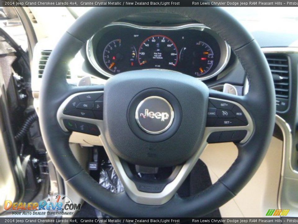 2014 Jeep Grand Cherokee Laredo 4x4 Granite Crystal Metallic / New Zealand Black/Light Frost Photo #18