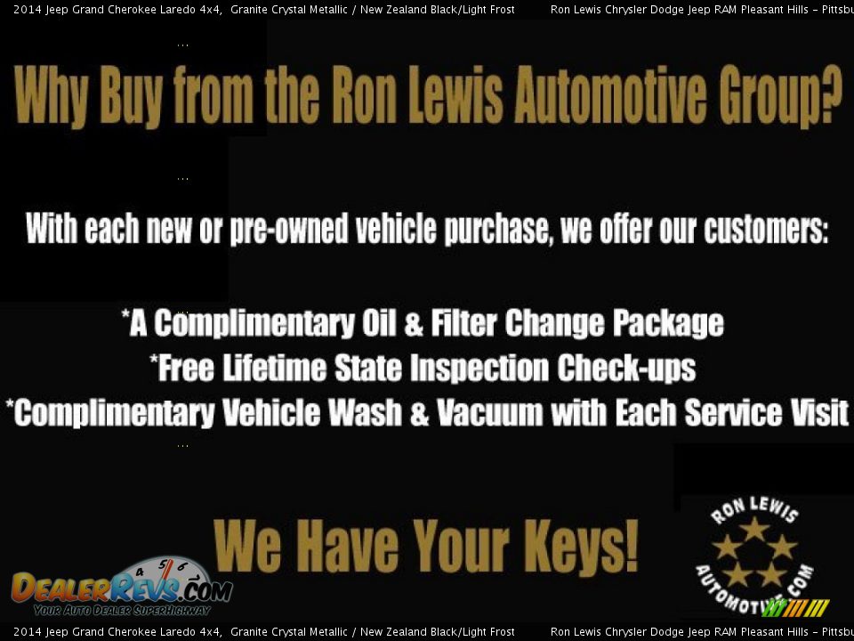 Dealer Info of 2014 Jeep Grand Cherokee Laredo 4x4 Photo #20