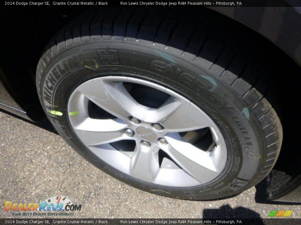 2014 Dodge Charger SE Granite Crystal Metallic / Black Photo #9