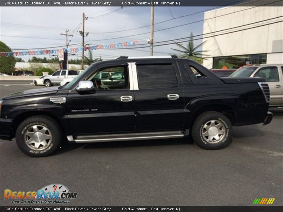 2004 Cadillac Escalade EXT AWD Black Raven / Pewter Gray Photo #3
