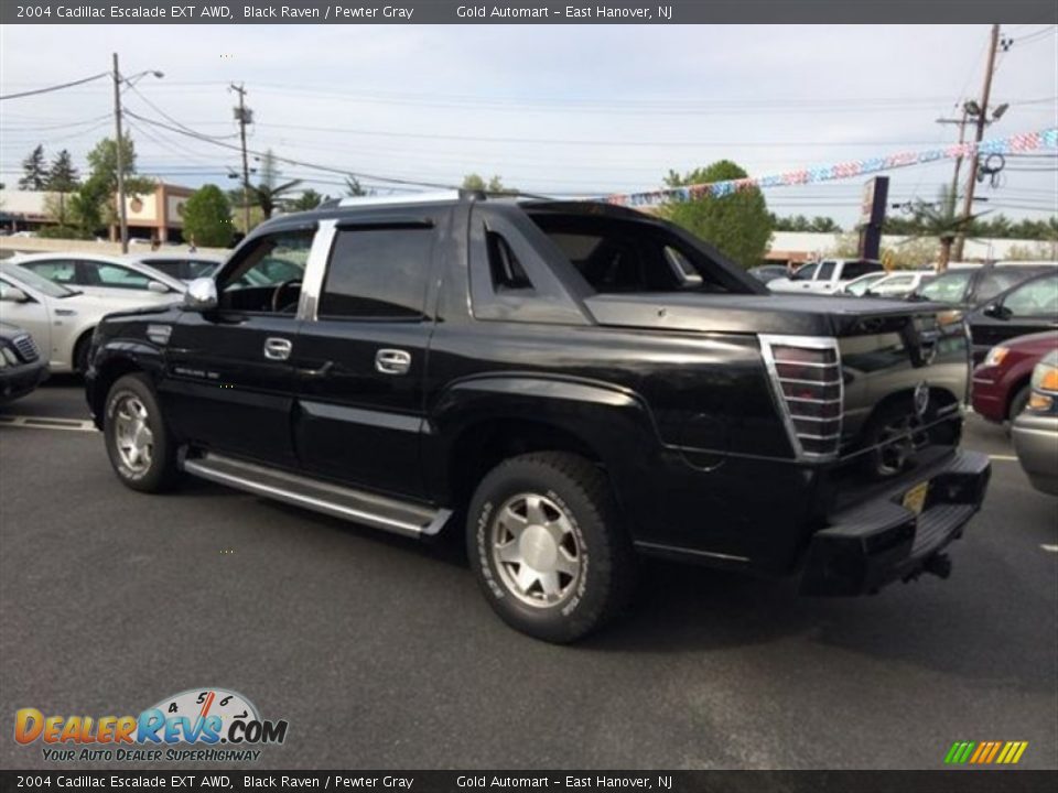 2004 Cadillac Escalade EXT AWD Black Raven / Pewter Gray Photo #4