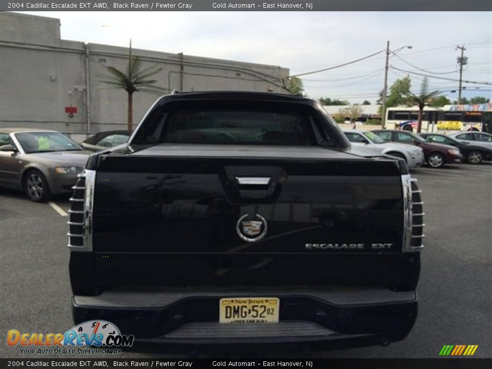 2004 Cadillac Escalade EXT AWD Black Raven / Pewter Gray Photo #5