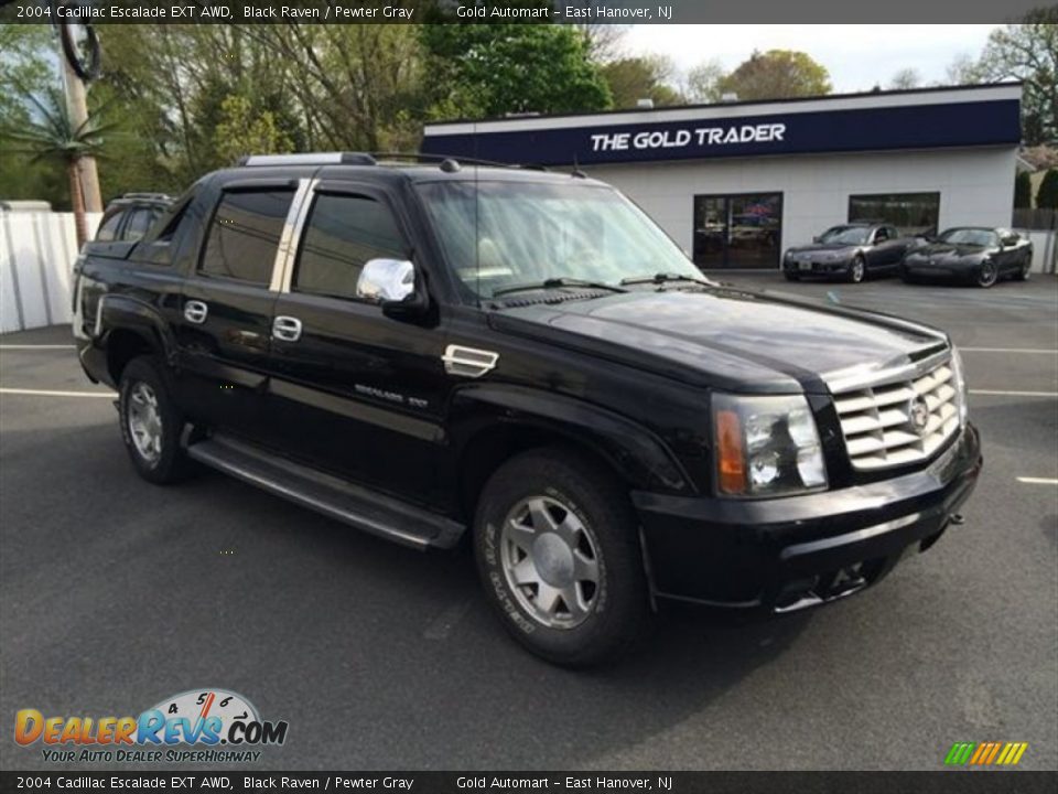 2004 Cadillac Escalade EXT AWD Black Raven / Pewter Gray Photo #7