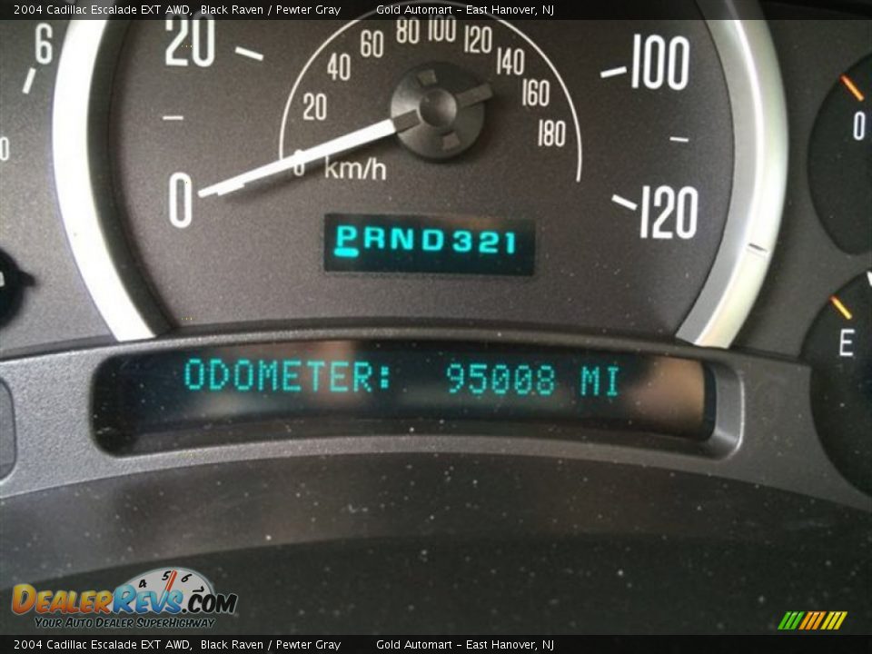 2004 Cadillac Escalade EXT AWD Black Raven / Pewter Gray Photo #9