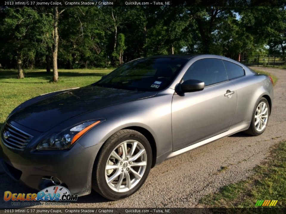 2013 Infiniti G 37 Journey Coupe Graphite Shadow / Graphite Photo #1