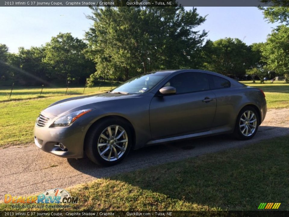 2013 Infiniti G 37 Journey Coupe Graphite Shadow / Graphite Photo #2
