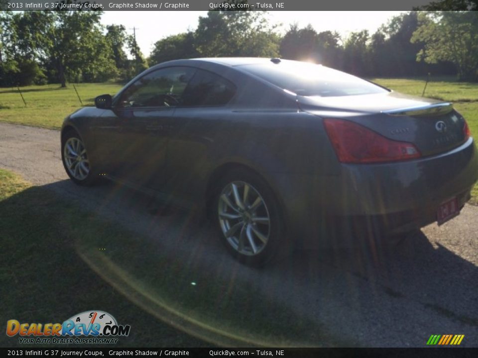 2013 Infiniti G 37 Journey Coupe Graphite Shadow / Graphite Photo #4