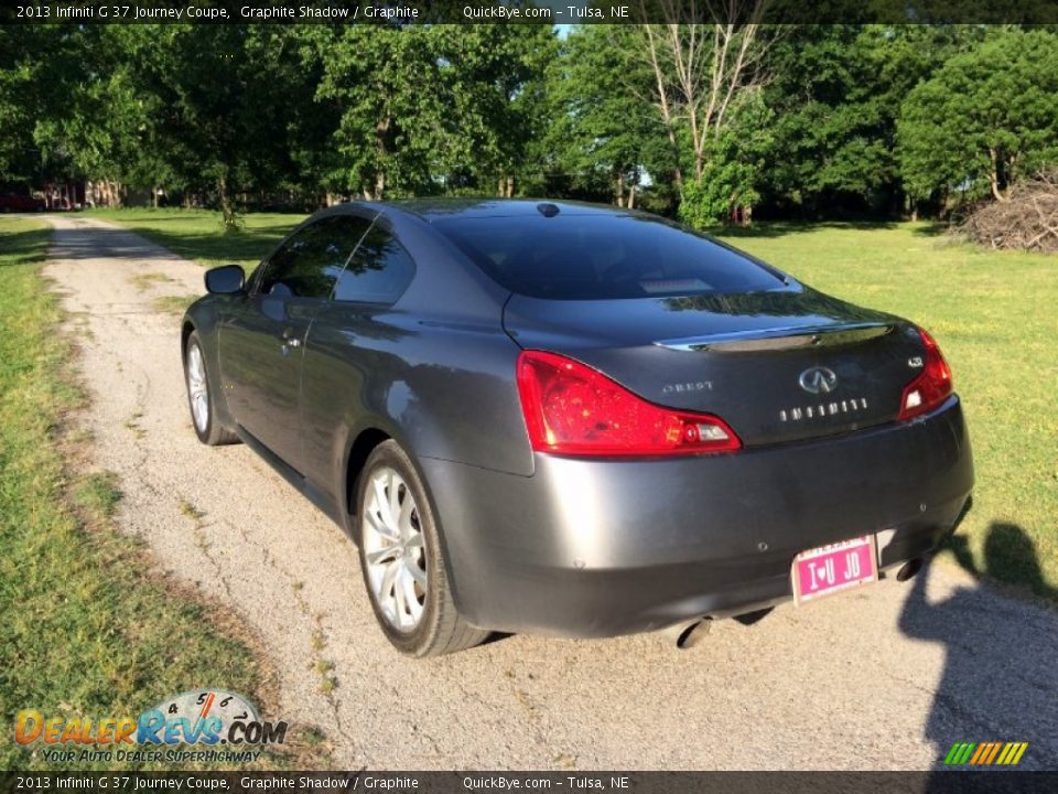 2013 Infiniti G 37 Journey Coupe Graphite Shadow / Graphite Photo #5
