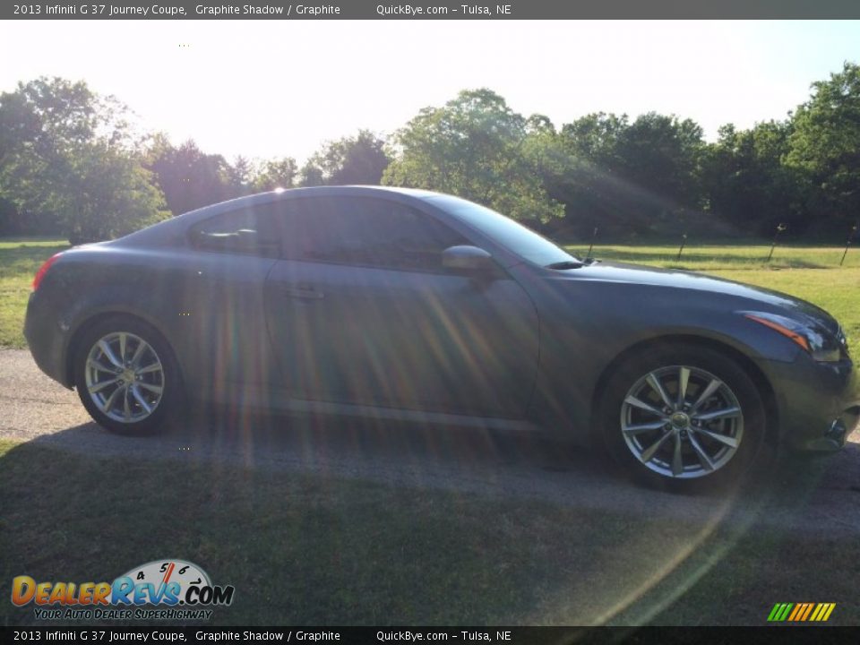 2013 Infiniti G 37 Journey Coupe Graphite Shadow / Graphite Photo #8