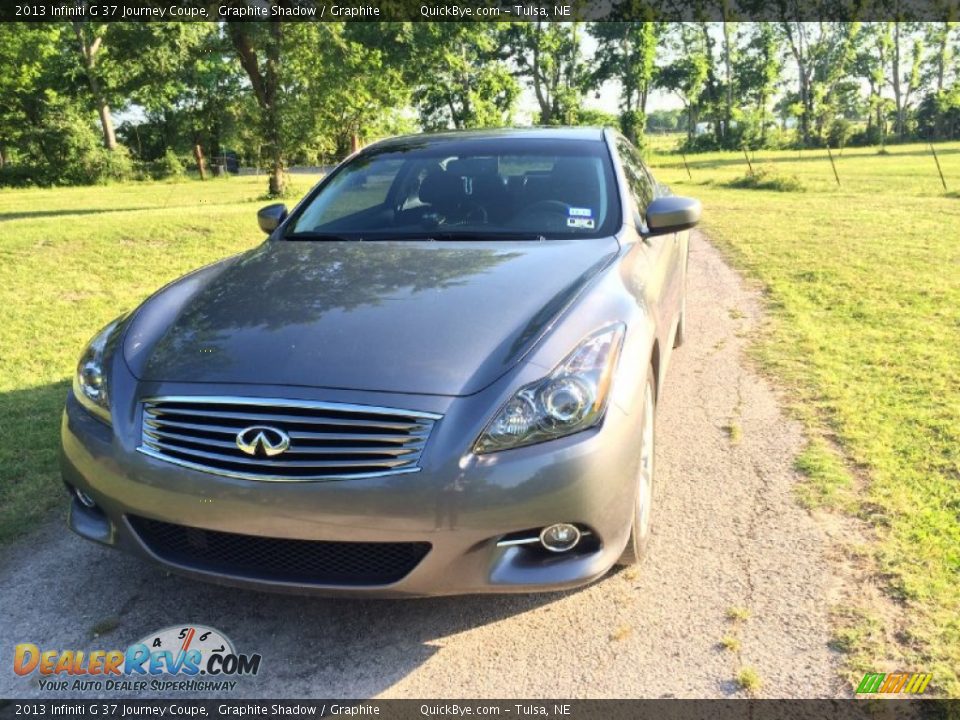2013 Infiniti G 37 Journey Coupe Graphite Shadow / Graphite Photo #9