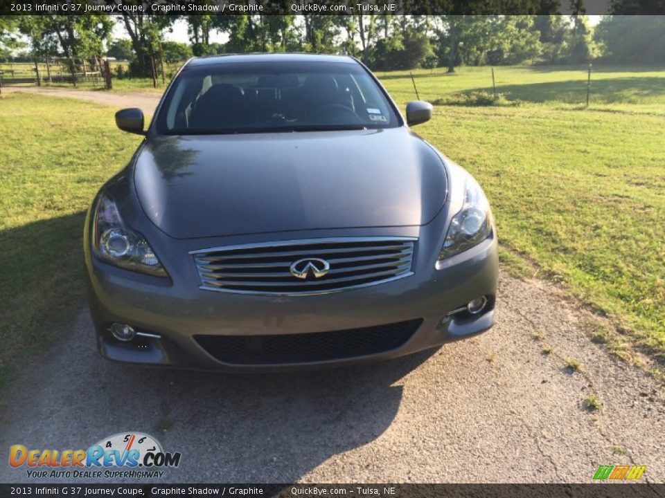 2013 Infiniti G 37 Journey Coupe Graphite Shadow / Graphite Photo #10