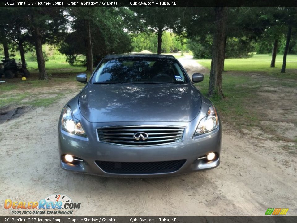 2013 Infiniti G 37 Journey Coupe Graphite Shadow / Graphite Photo #11