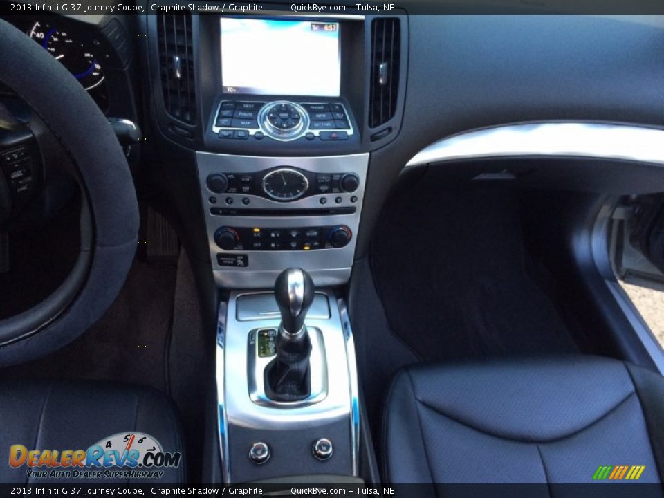 2013 Infiniti G 37 Journey Coupe Graphite Shadow / Graphite Photo #14