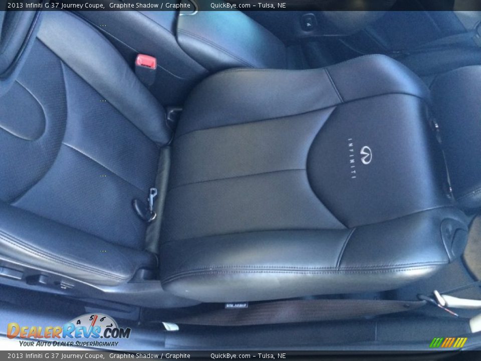 2013 Infiniti G 37 Journey Coupe Graphite Shadow / Graphite Photo #15
