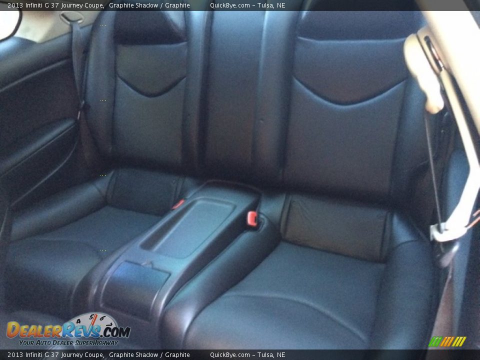 2013 Infiniti G 37 Journey Coupe Graphite Shadow / Graphite Photo #16