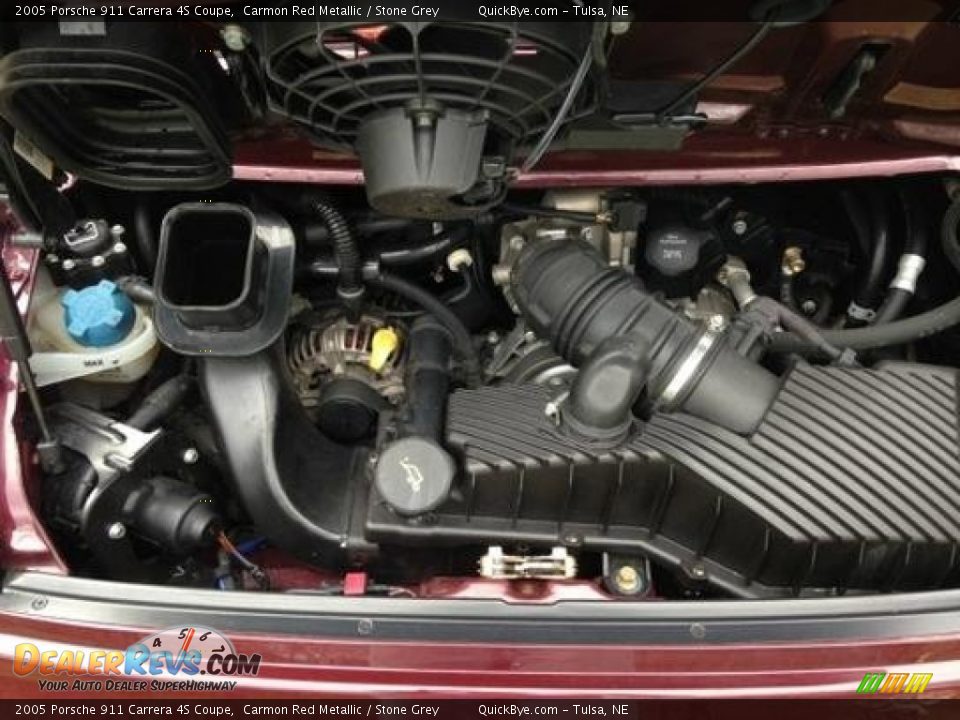 2005 Porsche 911 Carrera 4S Coupe 3.6 Liter DOHC 24V VarioCam Flat 6 Cylinder Engine Photo #13
