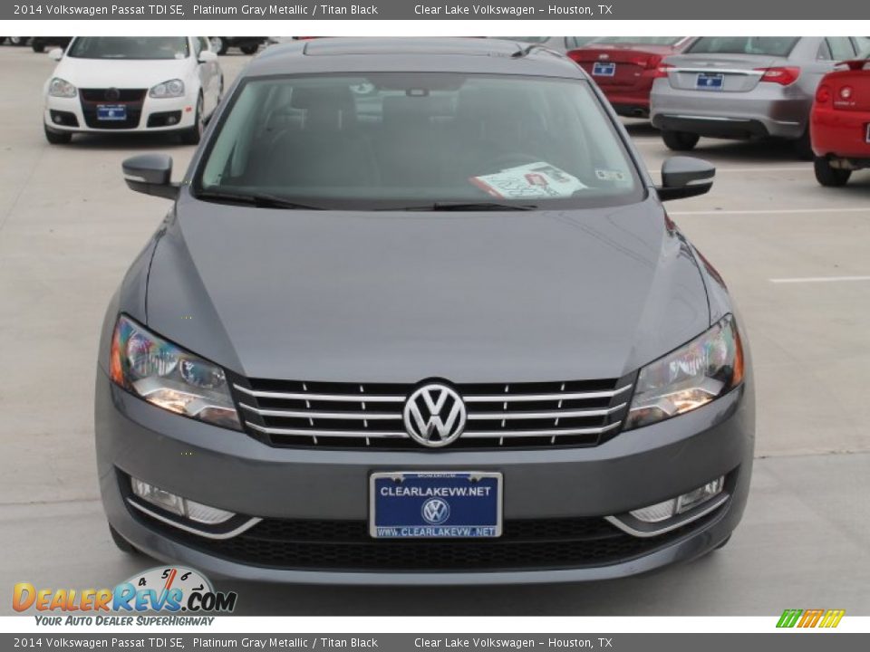 2014 Volkswagen Passat TDI SE Platinum Gray Metallic / Titan Black Photo #2