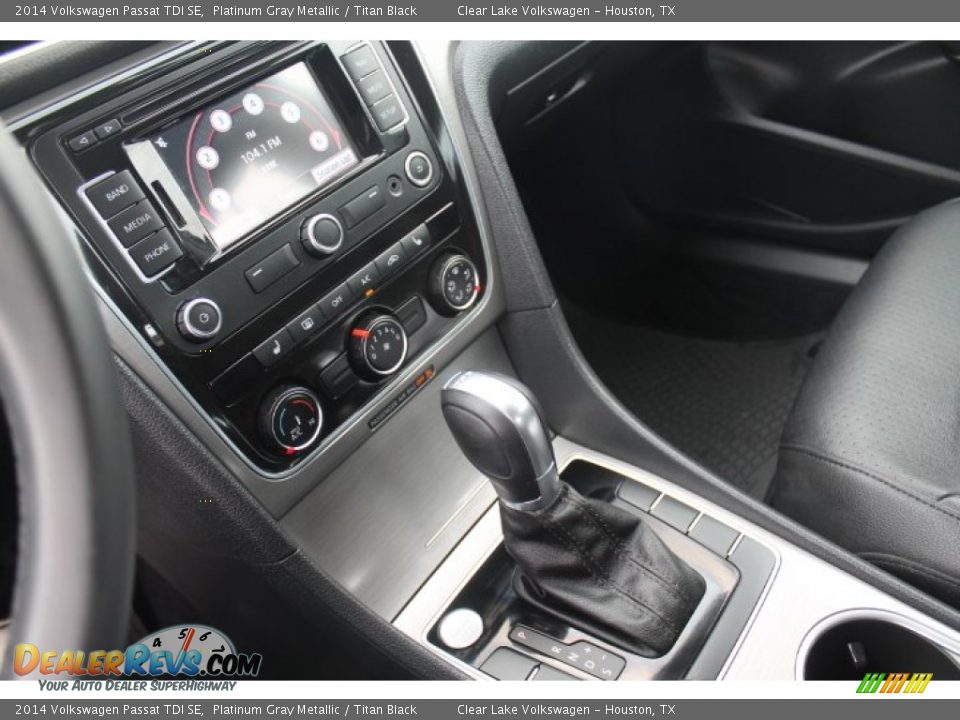 2014 Volkswagen Passat TDI SE Platinum Gray Metallic / Titan Black Photo #19