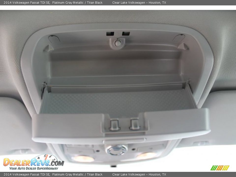 2014 Volkswagen Passat TDI SE Platinum Gray Metallic / Titan Black Photo #20