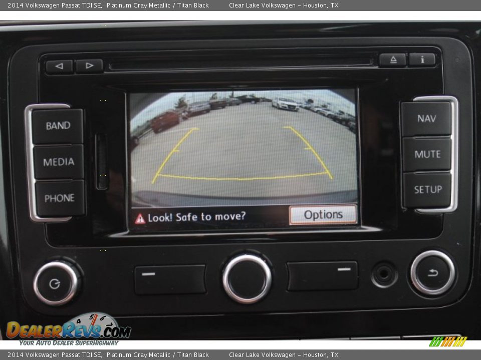 2014 Volkswagen Passat TDI SE Platinum Gray Metallic / Titan Black Photo #23