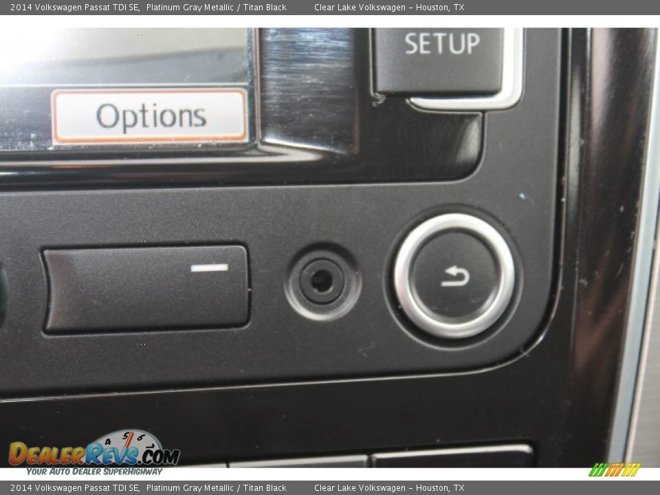 2014 Volkswagen Passat TDI SE Platinum Gray Metallic / Titan Black Photo #24
