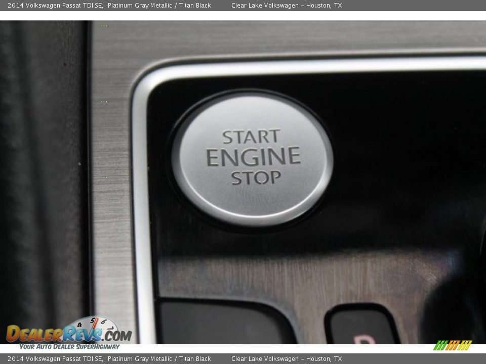 2014 Volkswagen Passat TDI SE Platinum Gray Metallic / Titan Black Photo #27