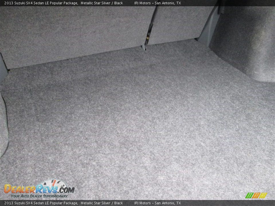 2013 Suzuki SX4 Sedan LE Popular Package Metallic Star Silver / Black Photo #12