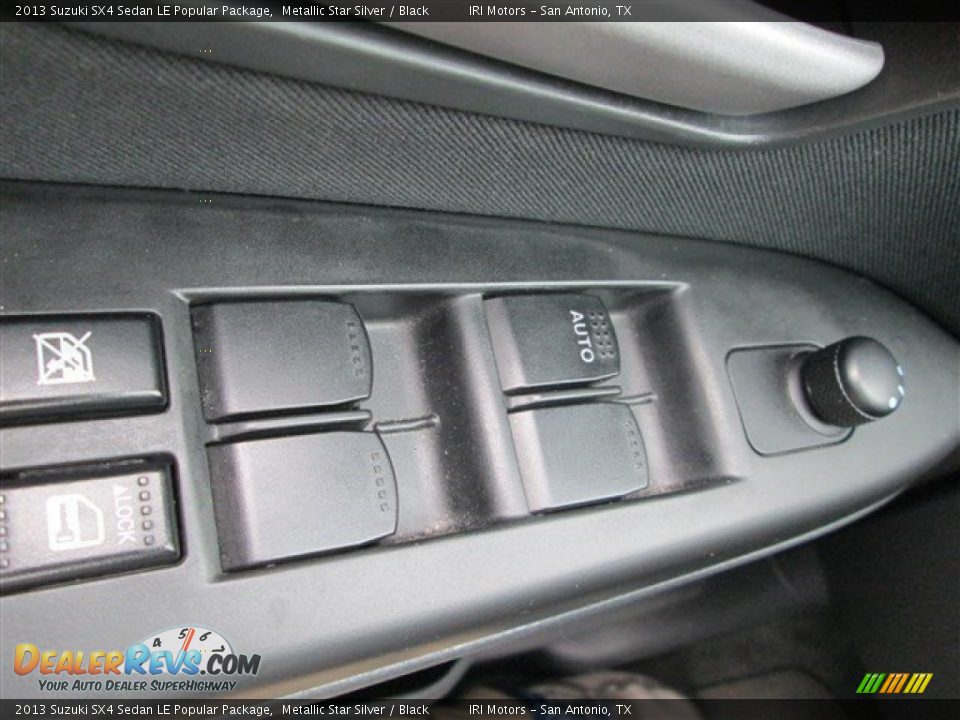 2013 Suzuki SX4 Sedan LE Popular Package Metallic Star Silver / Black Photo #18