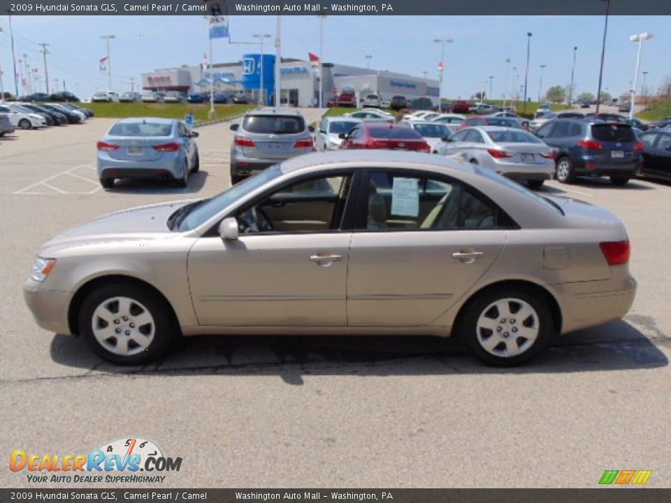 2009 Hyundai Sonata GLS Camel Pearl / Camel Photo #6
