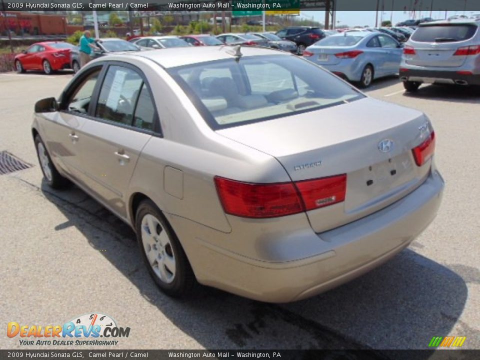 2009 Hyundai Sonata GLS Camel Pearl / Camel Photo #7