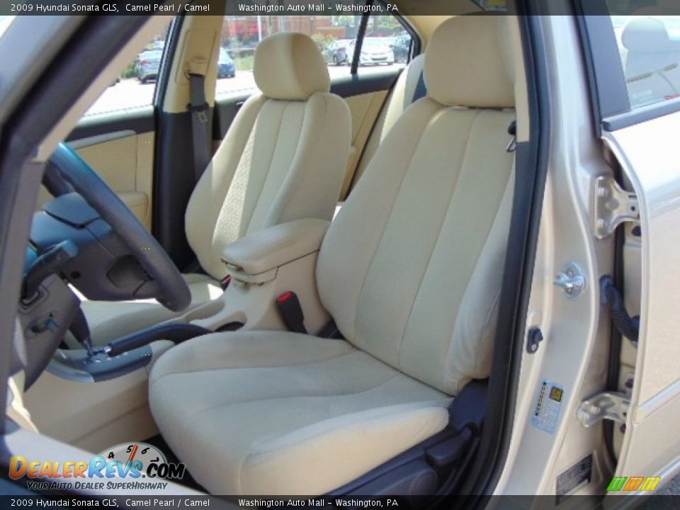 2009 Hyundai Sonata GLS Camel Pearl / Camel Photo #11