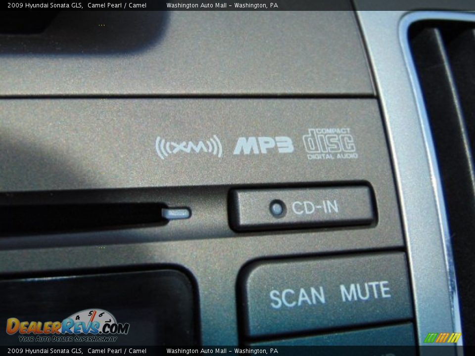 2009 Hyundai Sonata GLS Camel Pearl / Camel Photo #15