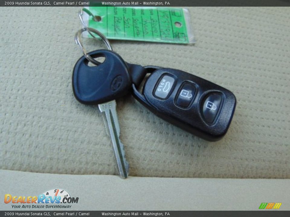 2009 Hyundai Sonata GLS Camel Pearl / Camel Photo #18