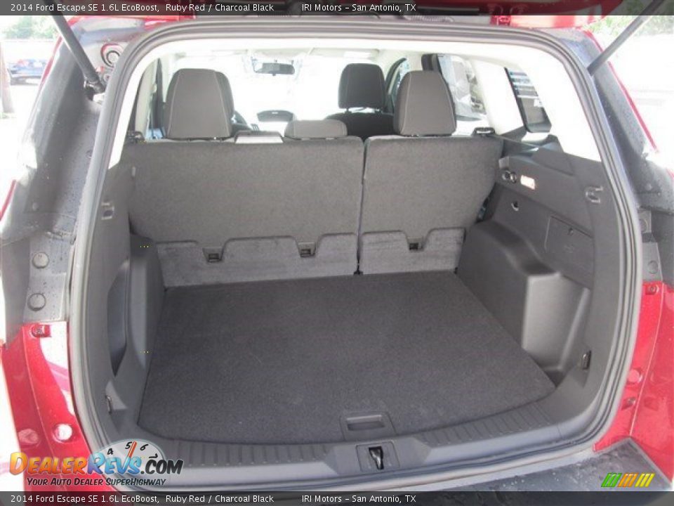 2014 Ford Escape SE 1.6L EcoBoost Ruby Red / Charcoal Black Photo #12