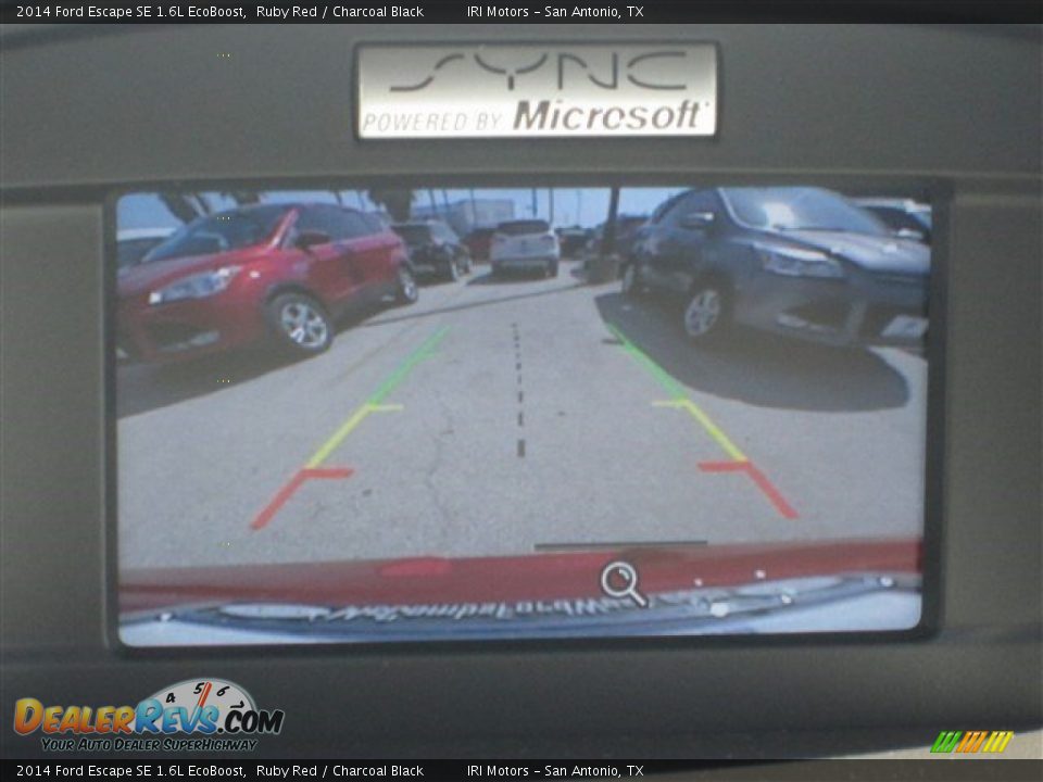 2014 Ford Escape SE 1.6L EcoBoost Ruby Red / Charcoal Black Photo #15