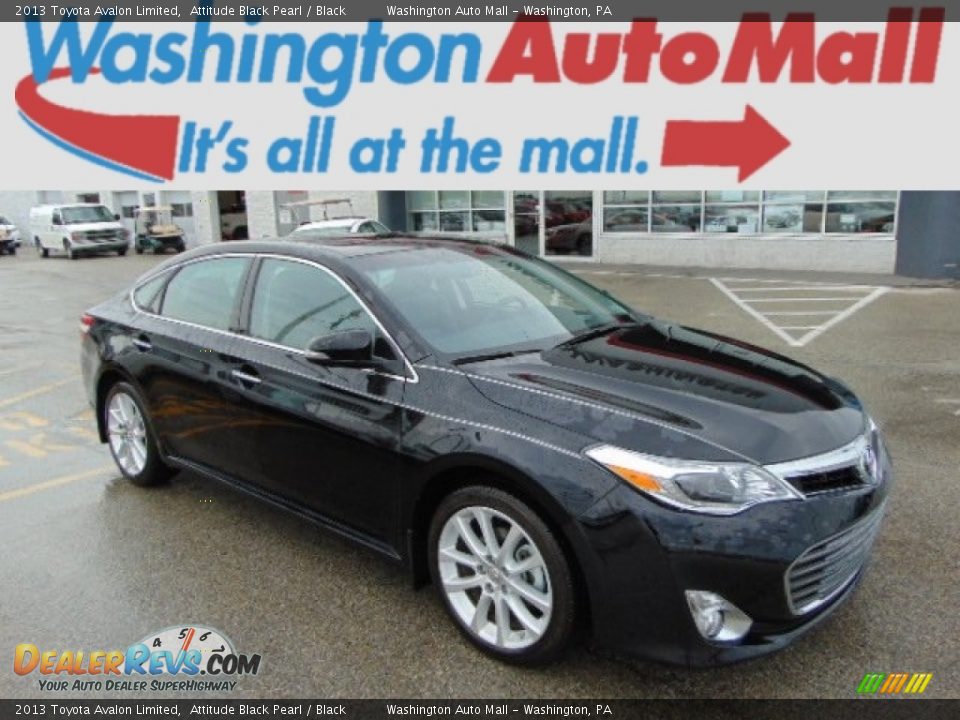 2013 Toyota Avalon Limited Attitude Black Pearl / Black Photo #1