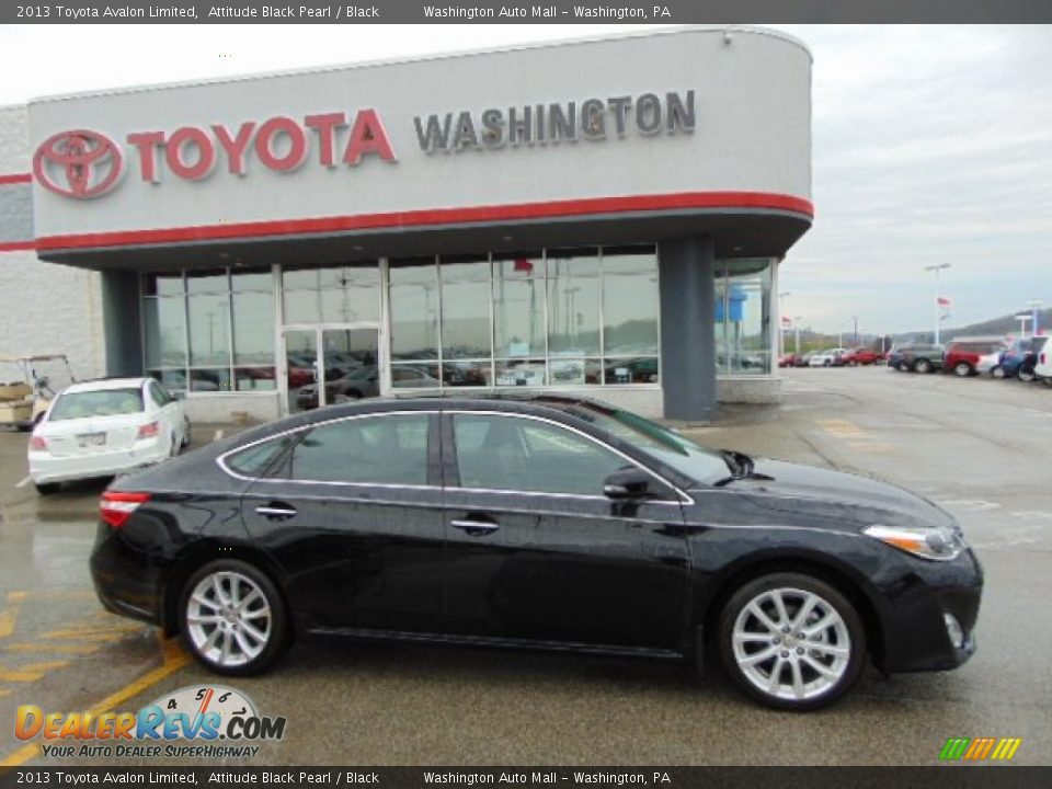 2013 Toyota Avalon Limited Attitude Black Pearl / Black Photo #2
