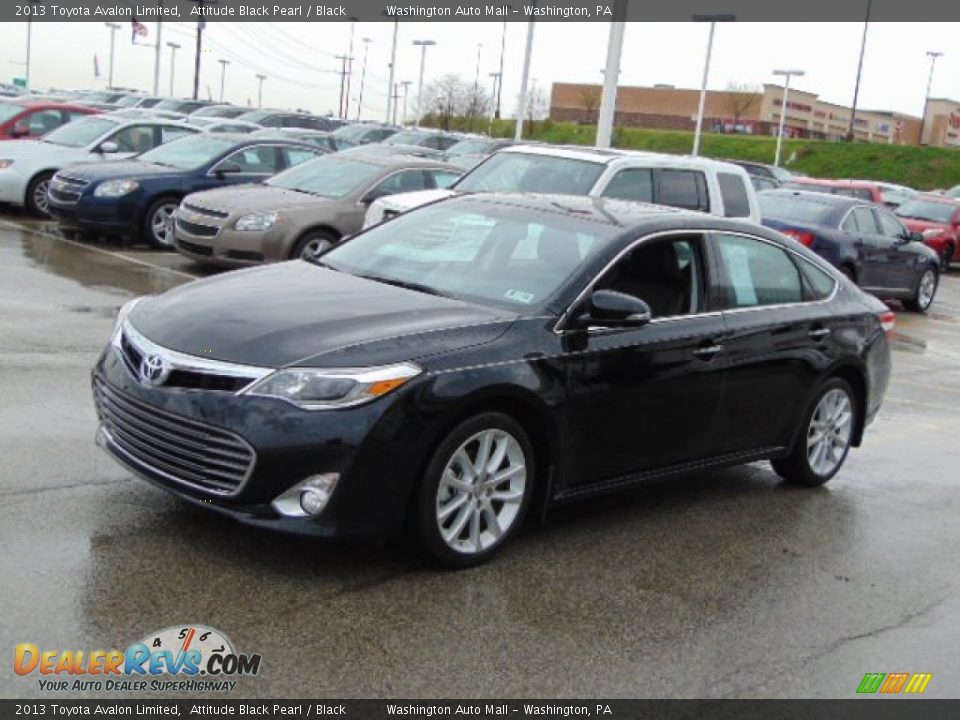 2013 Toyota Avalon Limited Attitude Black Pearl / Black Photo #6
