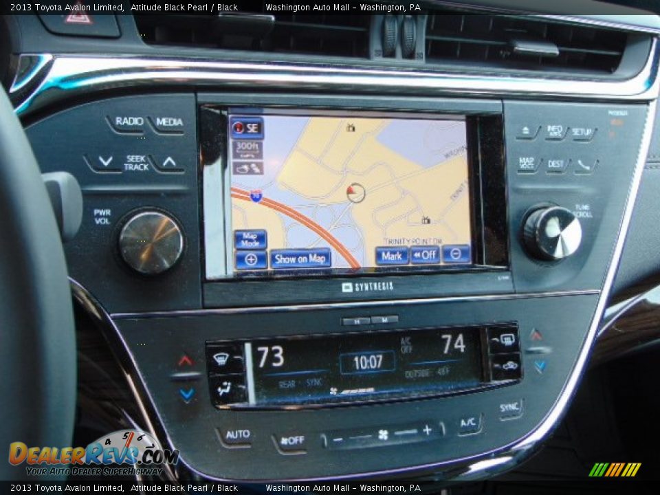 2013 Toyota Avalon Limited Attitude Black Pearl / Black Photo #14