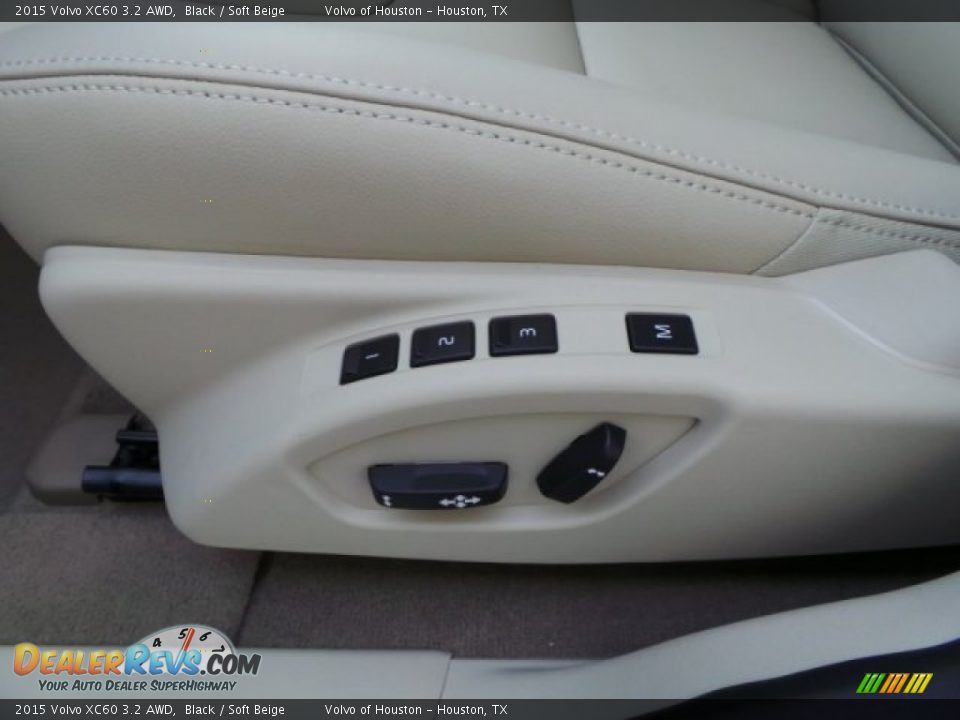 2015 Volvo XC60 3.2 AWD Black / Soft Beige Photo #11