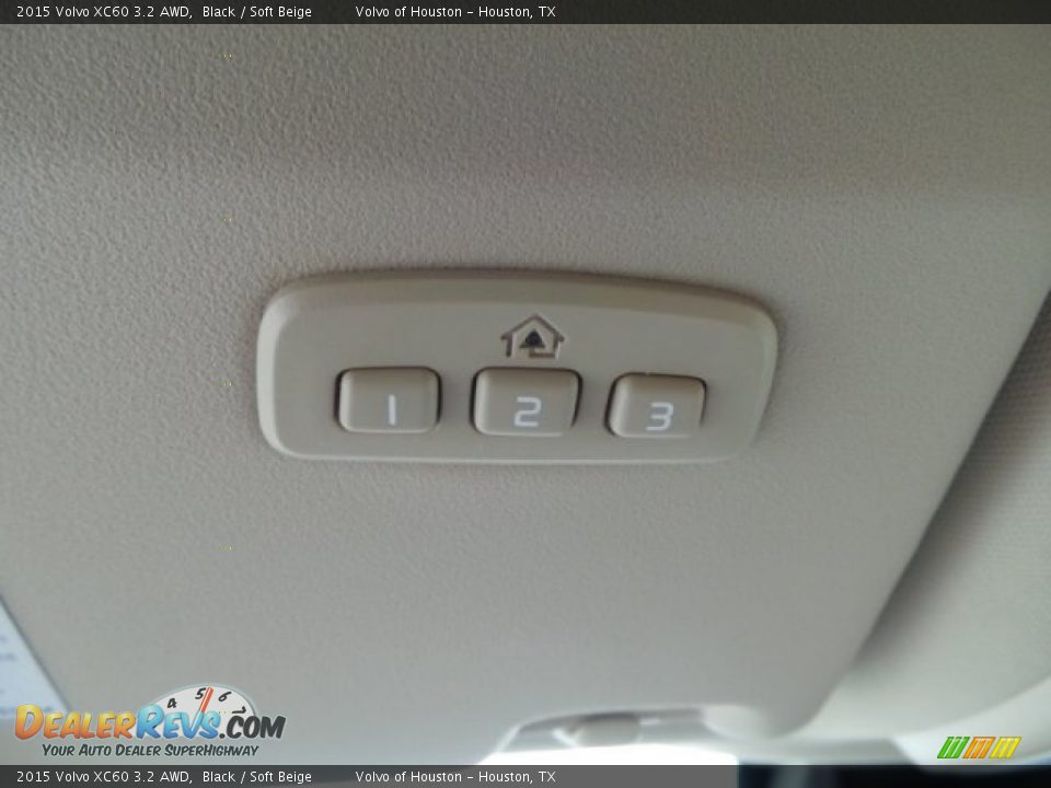 2015 Volvo XC60 3.2 AWD Black / Soft Beige Photo #14