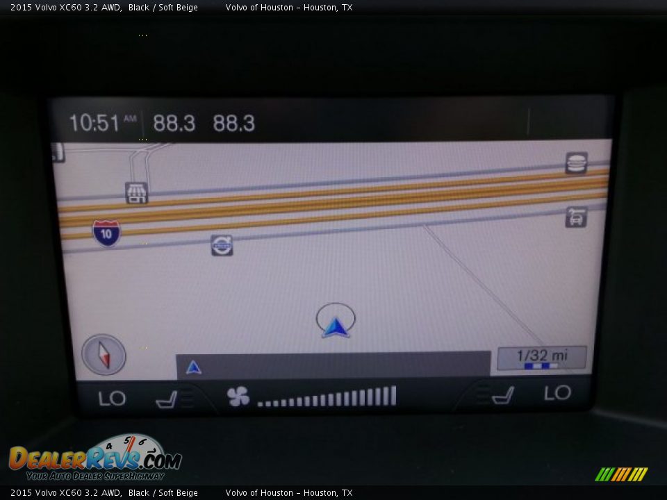 2015 Volvo XC60 3.2 AWD Black / Soft Beige Photo #17