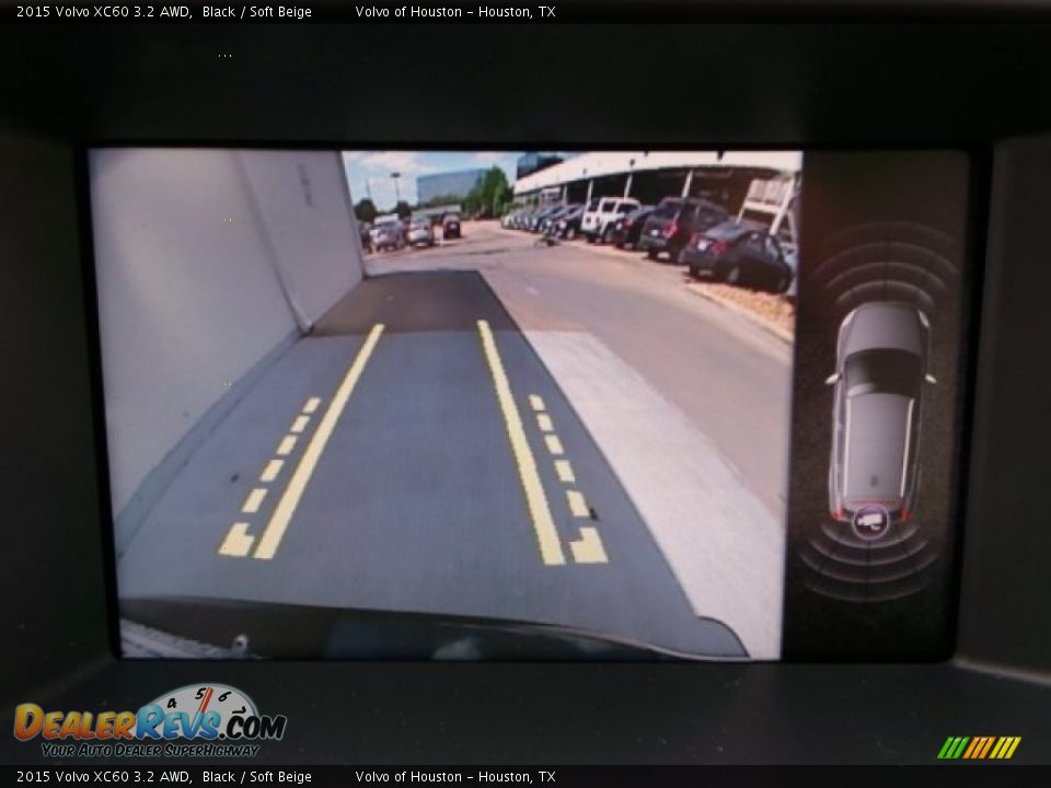 2015 Volvo XC60 3.2 AWD Black / Soft Beige Photo #18
