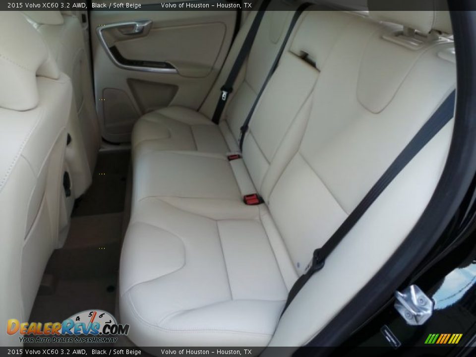2015 Volvo XC60 3.2 AWD Black / Soft Beige Photo #23