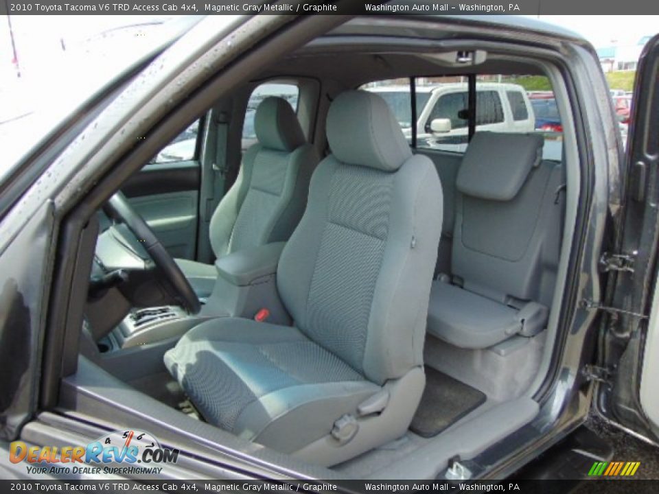 2010 Toyota Tacoma V6 TRD Access Cab 4x4 Magnetic Gray Metallic / Graphite Photo #11