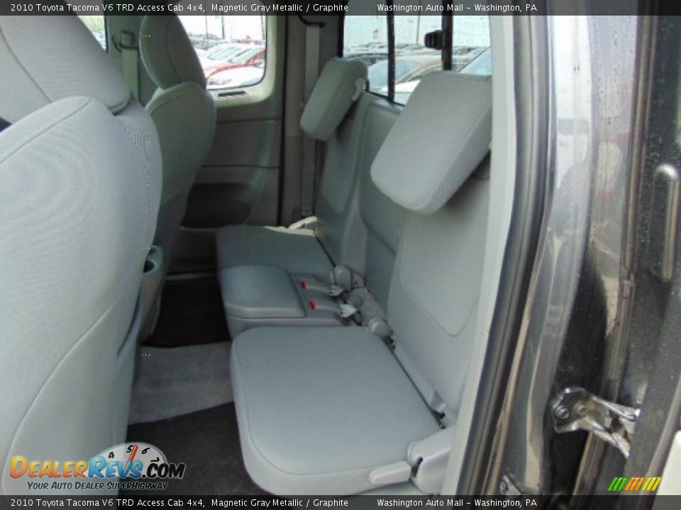 2010 Toyota Tacoma V6 TRD Access Cab 4x4 Magnetic Gray Metallic / Graphite Photo #12